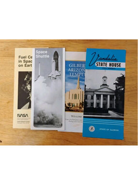 Vtg Ephemera Pamphlets Lot Of 4
